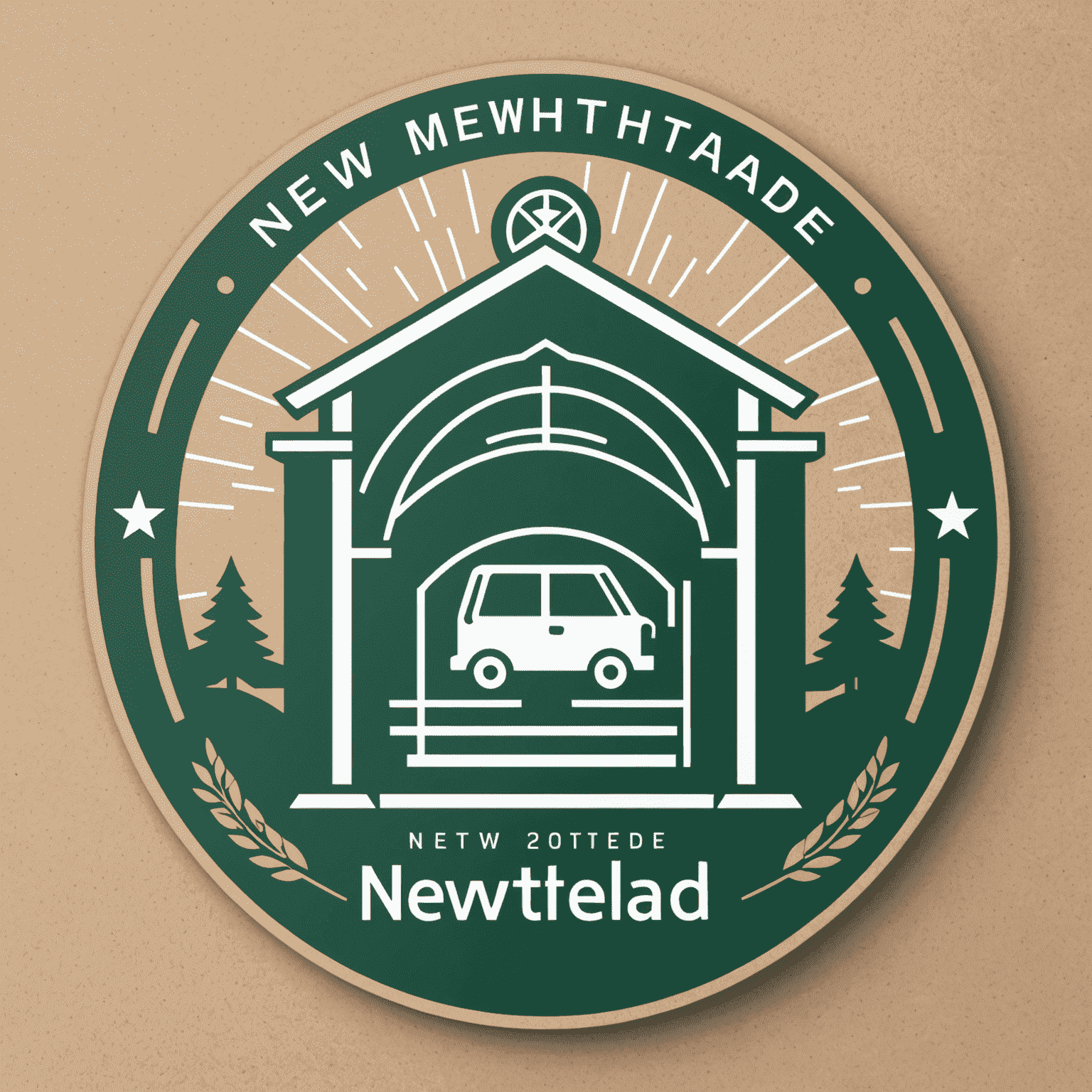 NewMethodAe logo featuring a stylized toll gate and smart card design